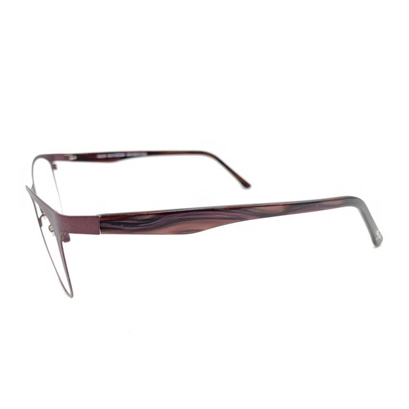 Maui Jim MJO 2105-89M Matte Dark Red Burgundy Eyeglasses Frames 53-18 135 Italy - Picture 7 of 12